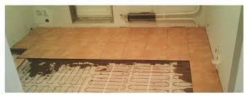 Укладка теплого пола в матах