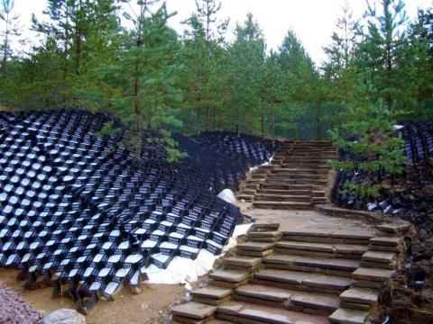 Применение георешетки