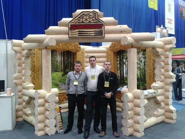 В Киеве состоялась выставка "Деревянное домостроительство"