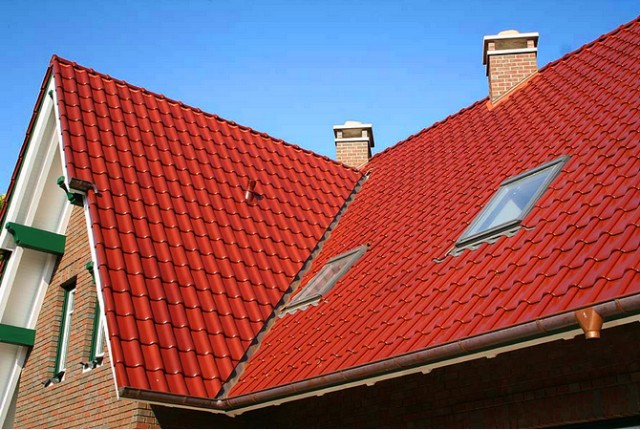 Ангобированная керамическая черепица