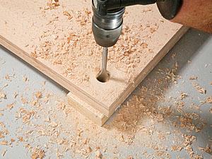 сверление дерева