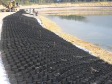 Укрепление откосов, насыпей, грунтов и склонов геосинтетическими материалами