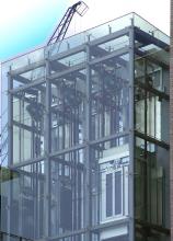 Безрамное фасадное остекление