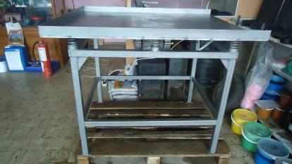  Вибростол для производства тротуарной плитки