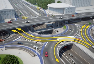 Трехуровневая развязка на Шулявке