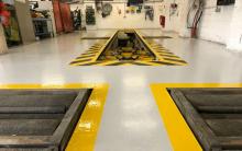 Тонкослойный эпоксидный пол для СТО