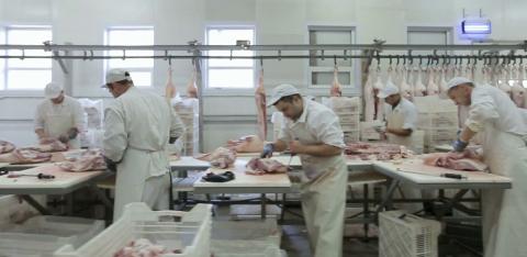 Полы для мясного производства