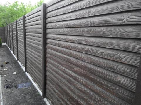 Заборы из фибробетона под ключ в Запорожье