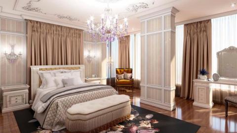  интерьер спальни