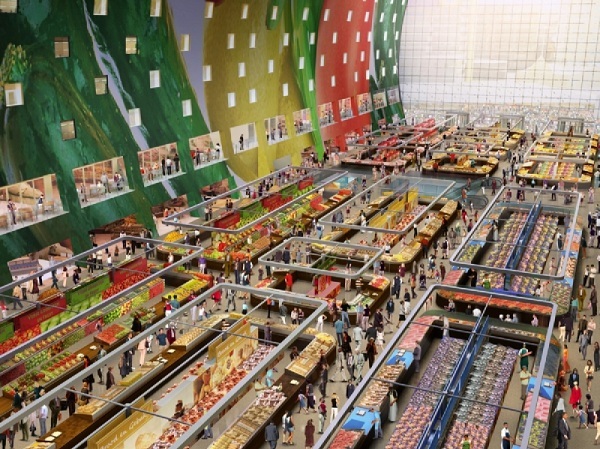 комплекс Markthal Rotterdam