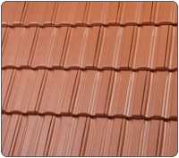 Керамическая черепица Jacobi Модель Doppelmulde D10