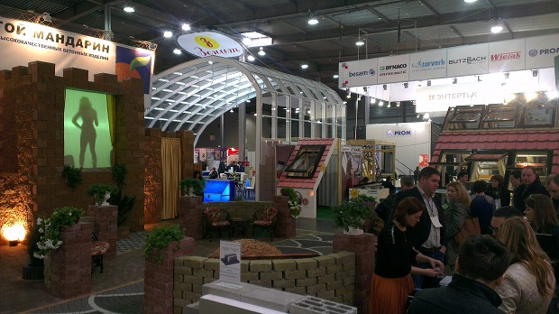 Строительныя выставка InterBuildExpo 2014