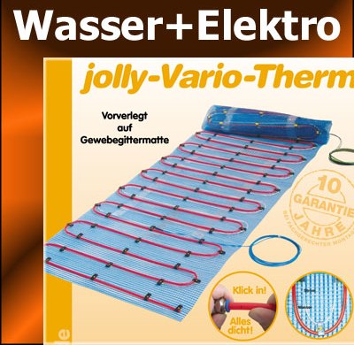 Jolly VarioTherm - уникальная система обогрева полов