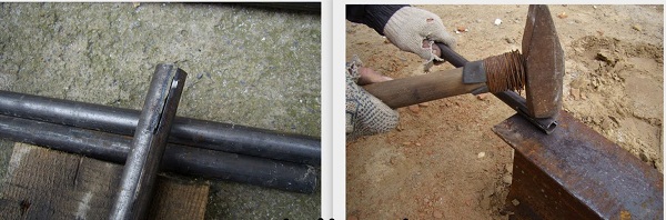 Металлические строительные леса: шаг 1.