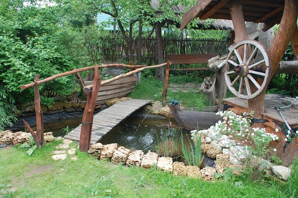 Ландшафтный дизайн кантри стиль