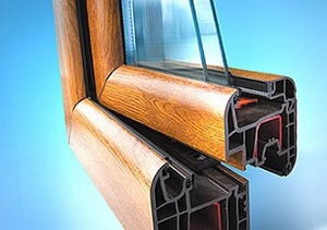 Ламинированные металлопластиковые окна 1