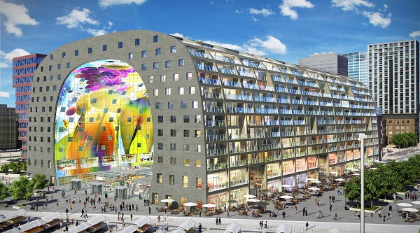комплекс Markthal Rotterdam