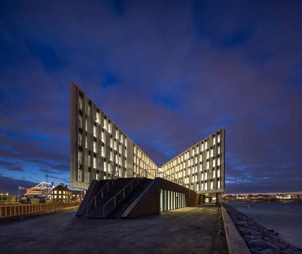 Штаб-квартира ООН в Дании в форме звезды.