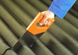 Резка ондулина