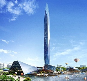 Башня-невидимка в Южной Корее войдет в десятку самых высоких зданий планеты