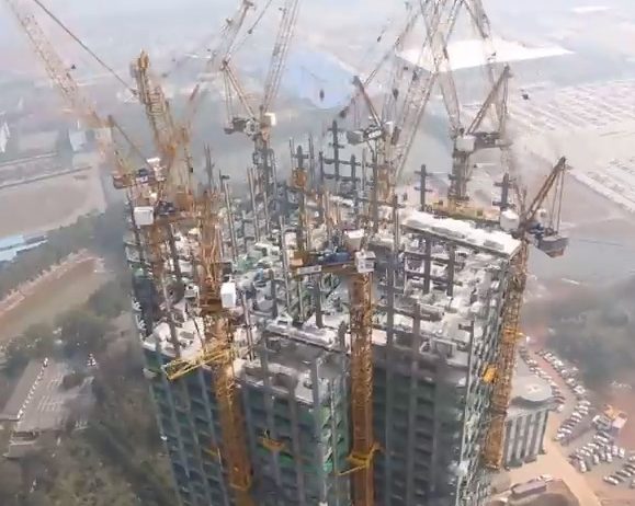 В Китае построили небоскреб Mini Sky City за 57 дней