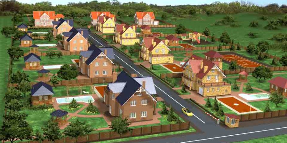 За 2013 год под Киевом появилось 19 новых коттеджных городков