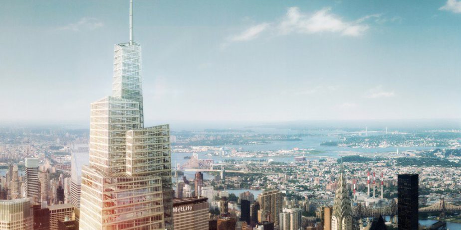 Новый небоскреб в Америке One Vanderbilt