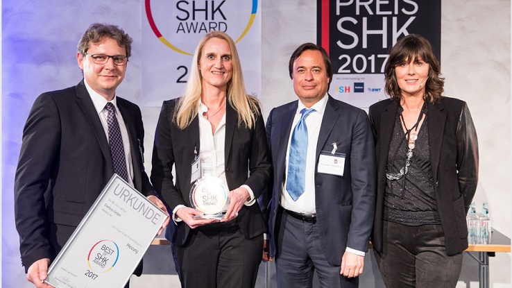 Danfoss Link заняла первое место в ”Best of SHK Awards” в категории “Отопление”