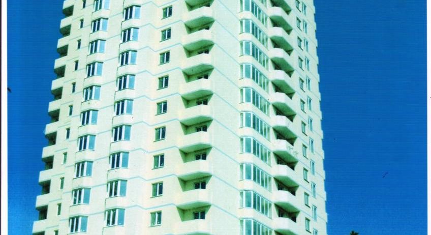 Выполнены работы по наружному утеплению фасада системой Tex-Color WDVC. Жилой дом на углу ул. Героев Сталинграда и Героев Днепра (г.
