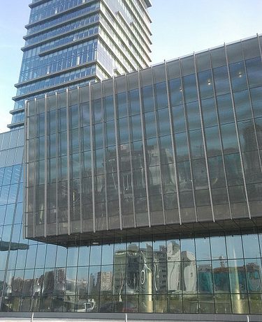 Крыша здания медиа-центра в г. Астана