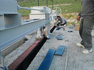 Плотина ГЭС в г.Эрзурум