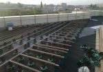 Терраса на крыше выполнена из террасной доски Zagu