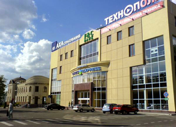 Объект:  Торгово-офисный центр «Технополис» Адрес: г. Запорожье, по ул. 40 лет Советской Украины, 57-б