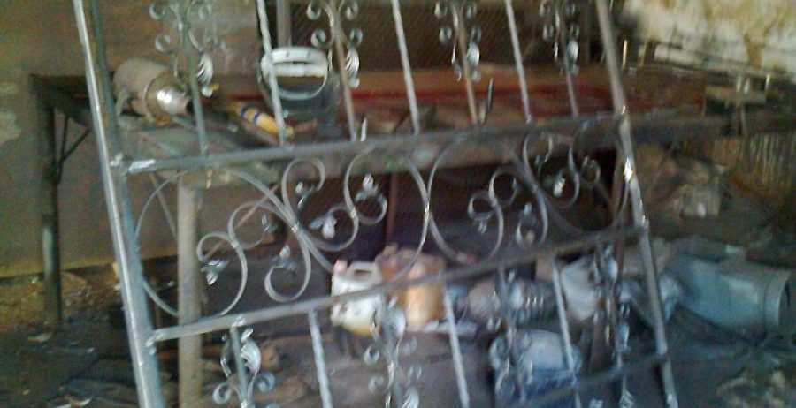 Ворота кованые