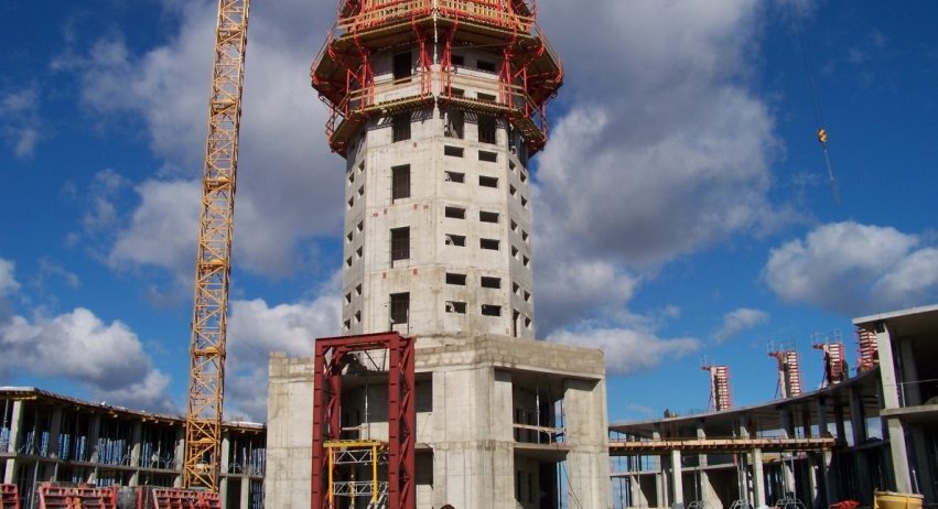 Реконструкция КП «Международный аэропорт «Донецк». Строительство административно-диспетчерской вышки…