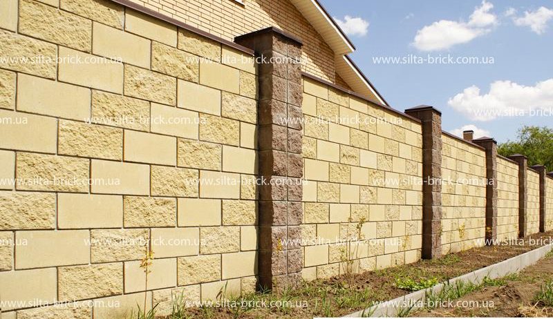 Строительство заборов с заборных блоков