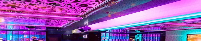 подсветка колонн и потолка