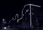 Контурная архитектурная подсветка зданий сделана специалистами компании My Light
