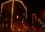 Контурная архитектурная подсветка зданий сделана специалистами компании My Light