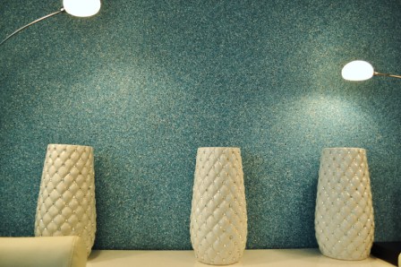 Гостиная комната с SILK PLASTER