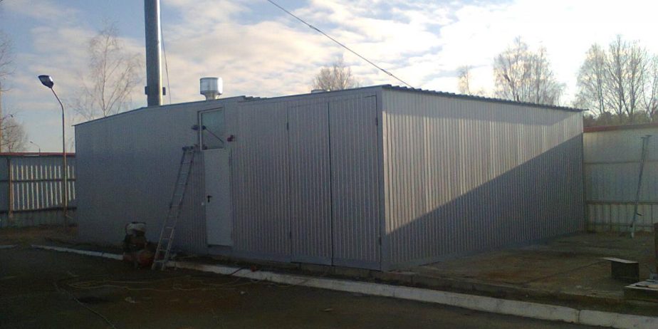 Монтаж модульной котельной