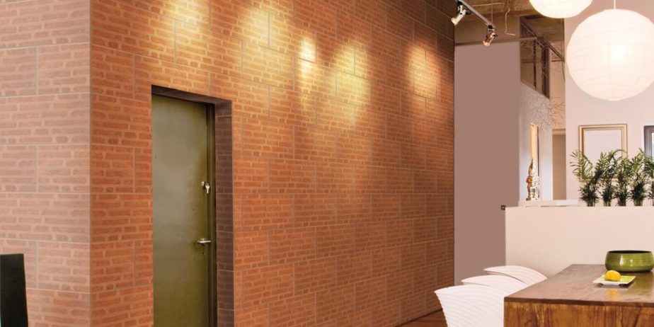 Интерьер с керамогранитной плиткой Bricks от “Zeus ceramica”