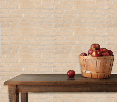 Интерьер с керамогранитной плиткой Bricks от “Zeus ceramica”