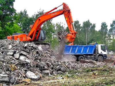 Вывоз строительного мусора