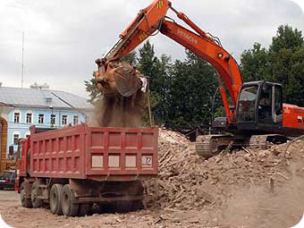 Вывоз строительного мусора