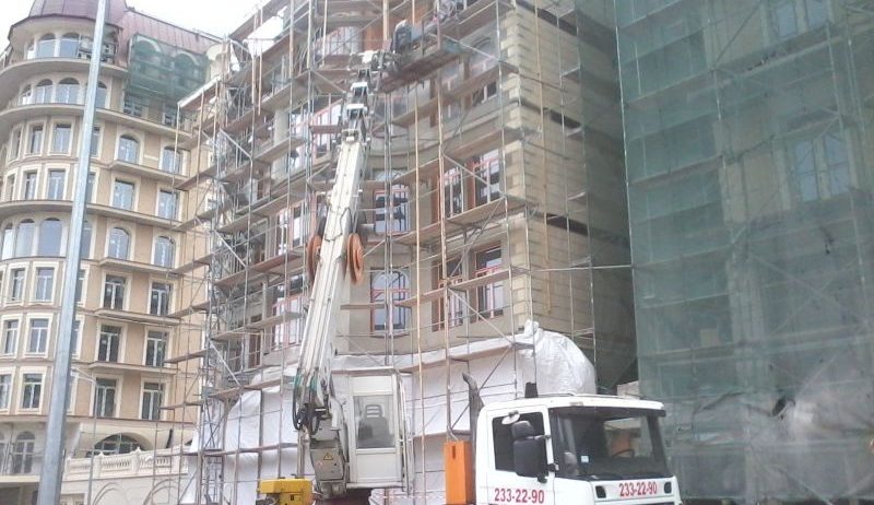Аренда локтевой автовышки Киев