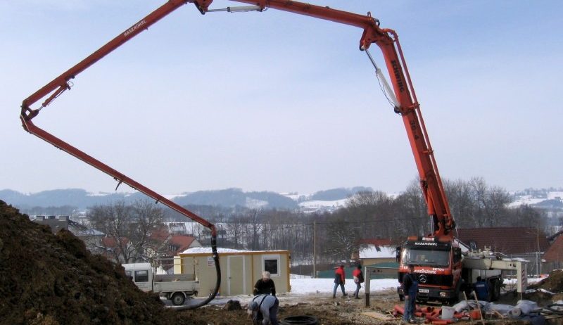 Услуги аренда бетононасоса
