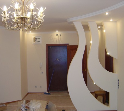 Перегородка в комнате