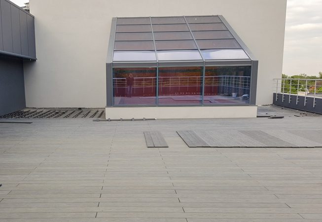 Терраса на крыше, Днепр
