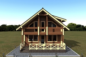 Двухэтажный дом (Usadba C16)